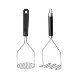 2PCS Masher Heavy Duty Stainless Steel Mashed Potatoes Ki. Fixed Price $9.26.
