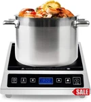 3500W Professional Induction Cooktop With Lcd & 12 Timer Settings. Fixed Price $223.99.
