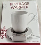 Beverage Warmer New Bed Bath And Beyond Warms Coffee Tea Soup/silver. Fixed Price $14.99.