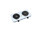 Megachef Electric Easily Portable Ultra Lightweight Dual Coil Burner Cooktop Buf. Fixed Price $36.49.