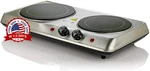 Estufa Cocina Electrica 2 Hornillas Portatil Para Campamento Camping Casa Nuevo. Fixed Price $94.89.