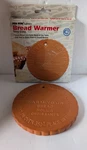 Fox Run Terra Cotta Bread Warmer, Round 4.5 Inches With Instructions. Fixed Price $15.00.