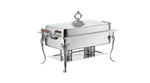 4 Pack Catering Classic Stainless Steel Chafer Chafing Dish Set 8 Qt Buffet Full. Fixed Price $460.00.