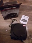 Ovente Portable Electric Burner W/ Single Solid Hot Plate Model BGD1B Black New. Fixed Price $21.00.