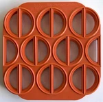 Big Pierogi Maker Orange. Fixed Price $61.35.