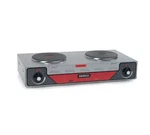 Nemco 6310-2-240 24" Horizontal Countertop Double Burner Hotplate 240V. Fixed Price $709.50.