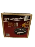 Toastmaster Basic Burner 6415 750 W Open Box Unused Self Clean Adj Temp Vintage. Fixed Price $37.05.