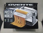 Ovente Stainless Steel Pasta Maker With 150MM Cutter Silver PA515S New. Fixed Price $31.49.