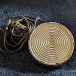 Vintage Heat Rite By West Bend Hot Plate Pot Warmer Chrome 3295E. Fixed Price $22.99.