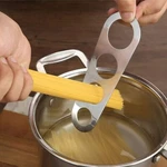 Stainless Steel 4-HOLE Spaghetti Measurer Tool For Pasta Kitchen Noodles Gadget. Fixed Price $7.99.
