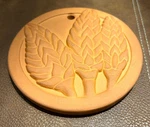 Vintage 1994 Progressive International Corp Terra Cotta Wheat Bread Warmer. Fixed Price $20.00.