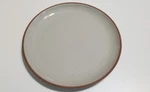 Mora 7.8" Ceramic Plate Set (6) Hit Pause Kitchen Porcelain Earl Grey New Box. Fixed Price $39.95.