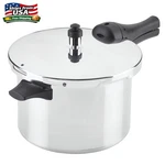 Farberware Pressure 6 Quart Aluminum Stovetop Cooker, Induction. Fixed Price $31.98.