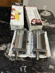 Kitchenaid Kpra Pasta Roller And Cutter Set. Fixed Price $68.98.