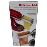 Kitchenaid 2-PIECE Pasta Roller And Fettuccine Cutter Set Kfetpra Made Italy. Fixed Price $89.99.