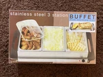 Nostalgia Electrics Stainless Steel Warming Tray New. Fixed Price $63.99.