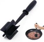 Meat Chopper, 5 Curve Blades Ground Beef Smasher, Heat Resistant Hamburger Sm.... Fixed Price $11.99.