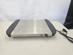 Cooks Essentials Electric Food Buffet Warmer, Stainless Steel Warming Tray. Fixed Price $23.82.