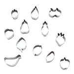 Paderno Mini Fruit Cookie Cutter Set Steel 12 Pcs. Fixed Price $52.29.