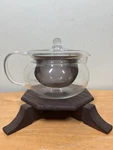 Hario C-CHJM-70 Tea Pot Clear Glass Strainer Lid Made Japan Minimalistic. Fixed Price $18.99.