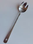 Vintage Amco Serving Fork Stainless Steel 18/8 Made Japan 893. Fixed Price $24.00.