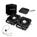 Campact Cooker Foldable Dual Fuel Butane/propane Camping Backpacking Stove. Fixed Price $99.95.