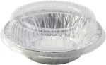 Safca Kitchendance Disposable Aluminum Foil Tart Pan With Lid - 5". Fixed Price $27.29.