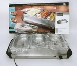 Nostalgia BCD332 Living Coll. 1.5-QUART 3-STATION Buffet Server & Warming Tray. Fixed Price $59.99.