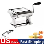 Stainless Steel Fresh Pasta Maker Roller Machine For Spaghetti Noodle Fettuccine. Fixed Price $26.98.