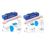 Vevor Iv Practice Kit Phlebotomy Venipuncture Arm For Students Nurses. Fixed Price $49.90.