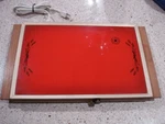 Cornwall Simmer Server Electric Tray W/adjustable Thermostat Model 1201 Red/wood. Fixed Price $19.80.