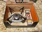 Vintage Ronson Varaflame Cookette Butane Chawarmer W/ Deluxe Handi-stand 19205. Fixed Price $14.00.