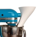 Countess Flour Funnel - Stand Mixer Attachment By The Cookie (white). Fixed Price $42.19.