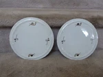 2 Equestrian Fox Ceramic Trivet Crop Hat Stirrup Horn By The Huntsman 7.75". Fixed Price $19.24.