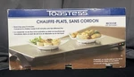 Toastess TWT-40 Cordless Warming Heating Serving Tray Large 23.75" X 11.75". Fixed Price $28.00.