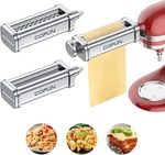 Pasta Attachment For Kitchenaid Stand Mixer, 3 Piece Making Including. Fixed Price $207.33.