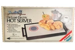 Broil King Deluxe Electric Hot Server Tray With Wood Handles Keeps Food Warm Usa. Fixed Price $20.00.