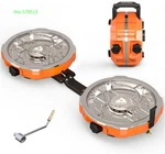 20,000 Btu 2-BURNER Propane Camping Stove, Folding W/ Bag & Regulator. Fixed Price $64.99.