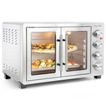 Megachef 47.6 Quart Electric French Door Rotisserie Convection Counter Top Oven. Fixed Price $129.69.