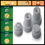 Compact Pasta Maker 4-IN-1 Accessory Kit Pappardelle, Tagliatelle, Angel Hair,. Fixed Price $71.99.