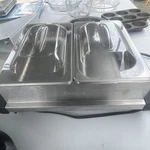 Aroma AWT-1202 2-COMPARTMENT Buffet Server Warming Tray Stainless Steel. Fixed Price $25.48.