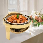 Round Chafing Dish Buffet Warmers Set,stainless Steel. Fixed Price $87.90.