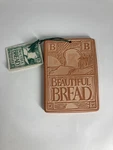 Vintage Beautiful Bread Warmer With Hill Design Terracotta. Fixed Price $24.00.