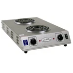 Broil King CDR-1TFBB Professional Double Space Saver Hot Plate, Gray. Fixed Price $299.95.