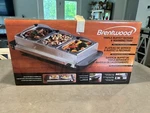 Triple Station Buffet Server With Warming Tray Brentwood BF-315 New Box. Fixed Price $49.95.