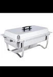 3 Pack Chafing Dish Choice Economy 8 Qt. Full Size Stainless Steel. Fixed Price $37.00.
