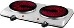 Ovente Countertop Infrared Double Burner, 1500W Electric Hot Plate And Portable. Fixed Price $88.80.