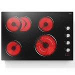 Electric Cooktop 30 Inch Hobsir, 4 Burner Stove 6700W, Dual-ring.... Fixed Price $335.71.