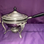 Antique Manning & Bowman Chafing Dish. Fixed Price $39.00.