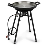 Propane Paella Burner Stand Set With 21" Pan, Outdoor Gas Stove Cookin.... Fixed Price $261.45.